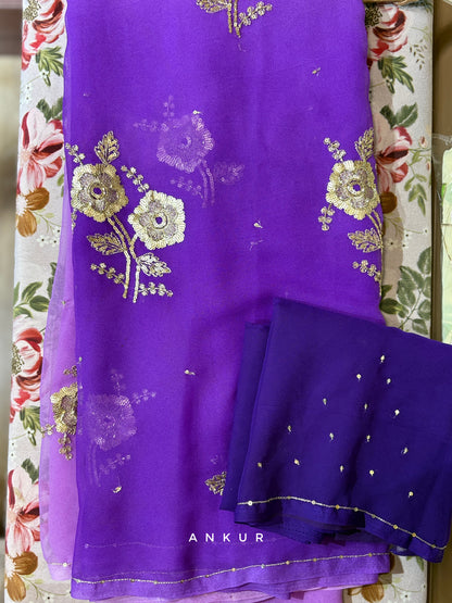 Purple from heaven Shaded Yamini 2.0