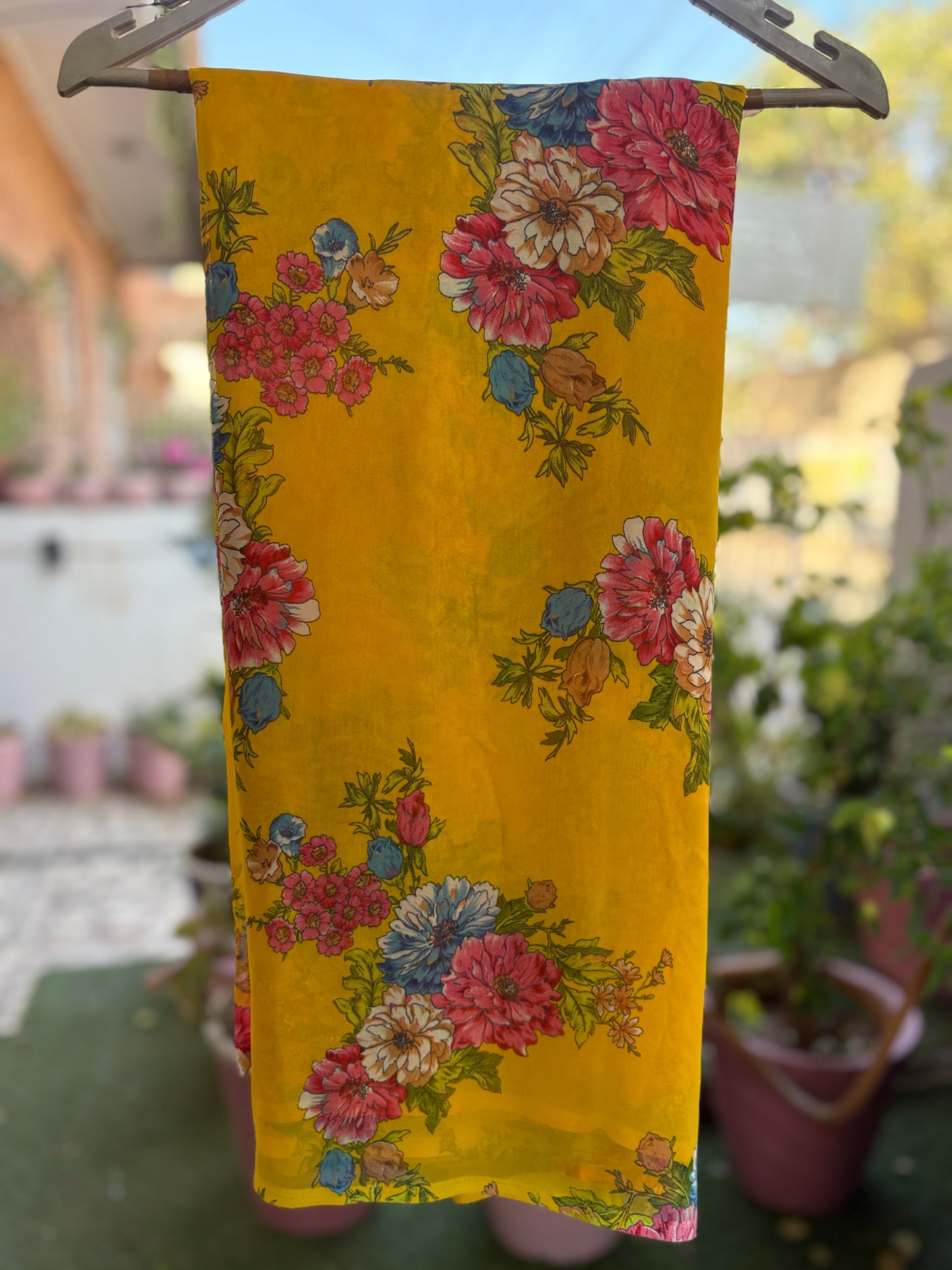 Yellow Latika Saree