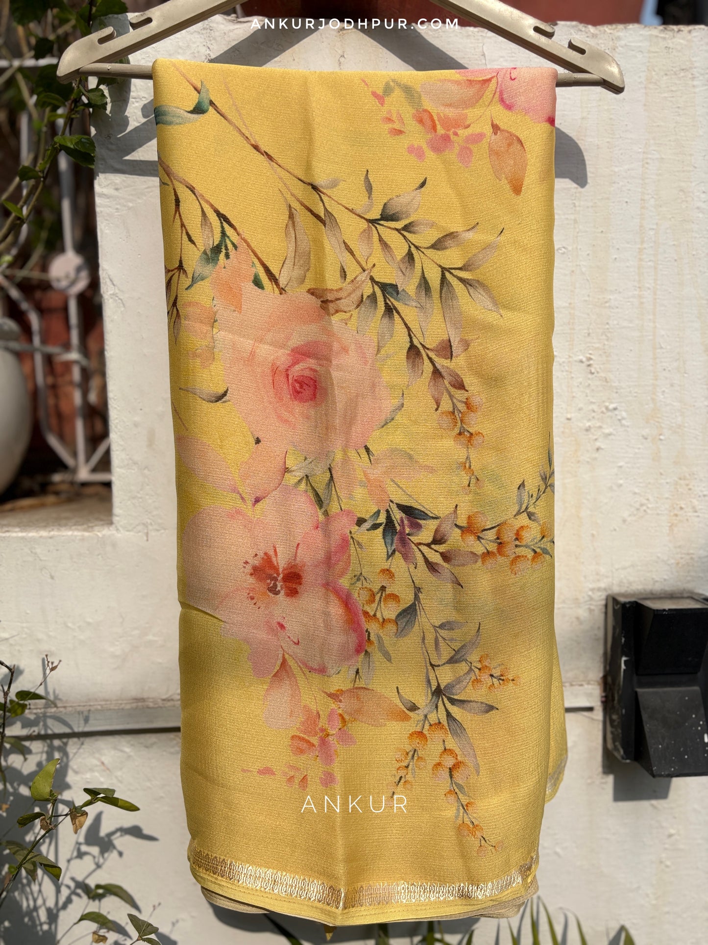 Sunlight Meadow Vintage Isha Premium Chiffon