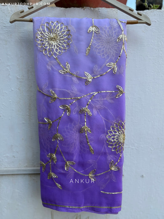 Rajkumari Violet in Jaal work Anvi