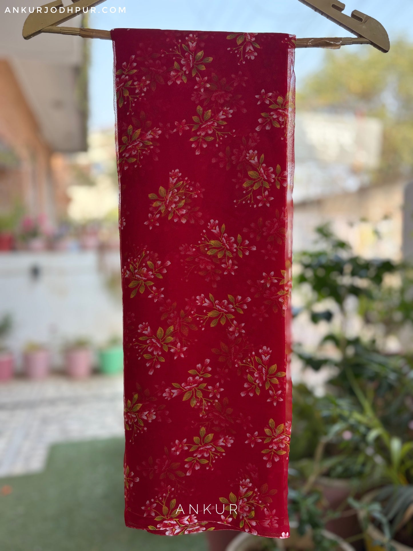Marwar Bloom Design Two Flower Print