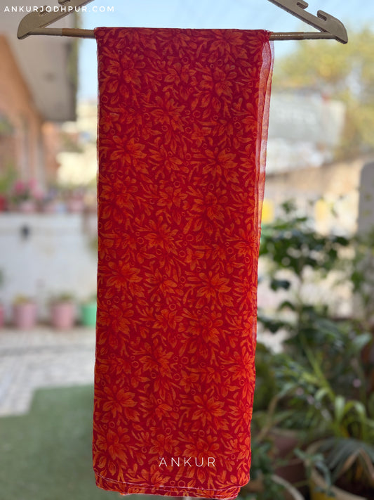 Mehfil Design Three Flower Print