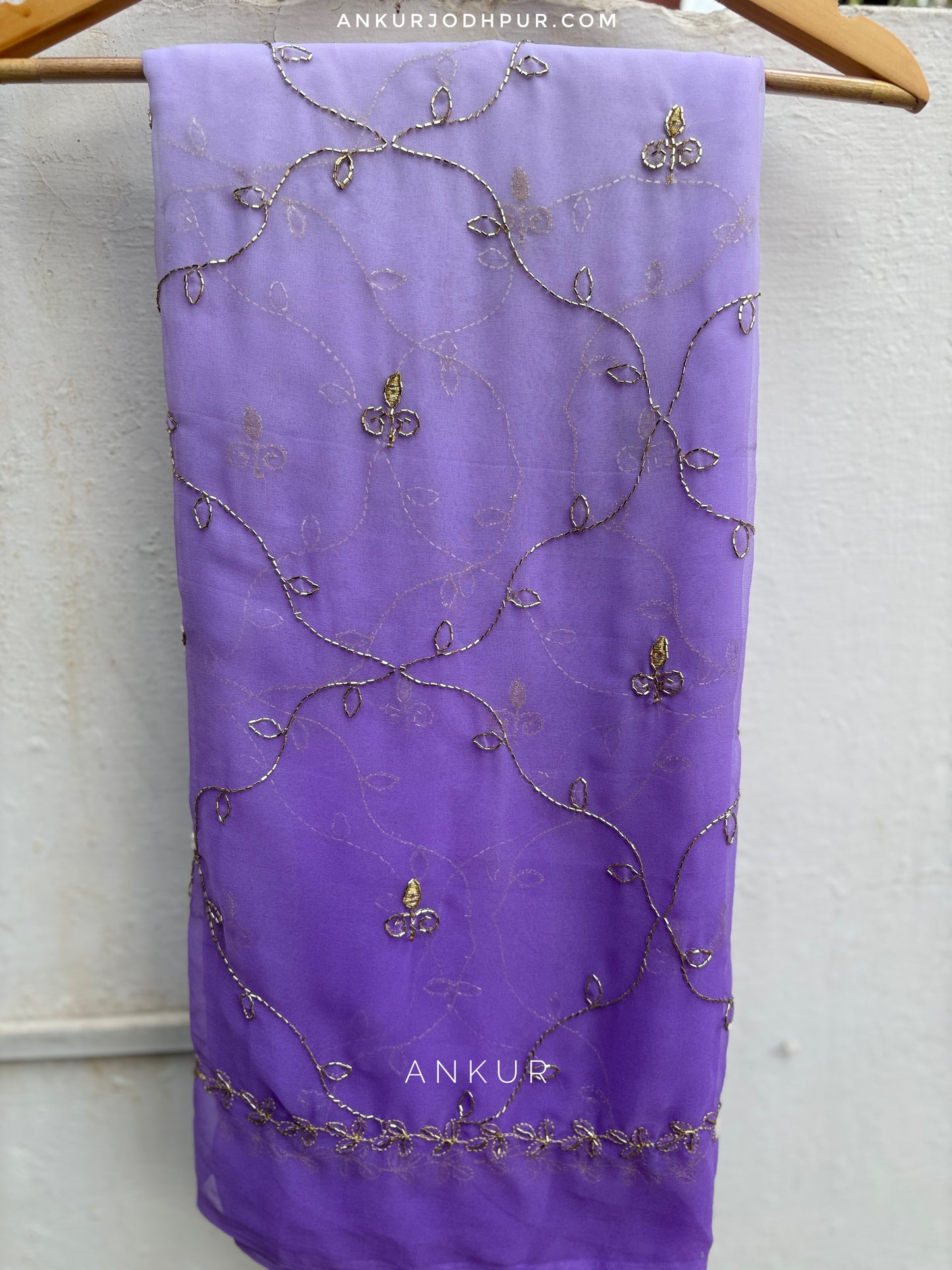 Rajkumari Violet cut dana Suhani