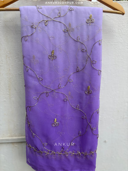 Rajkumari Violet cut dana Suhani