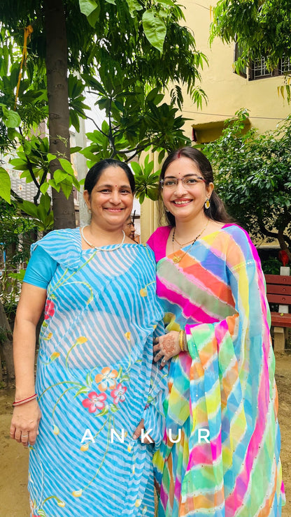 Samundar Lehriya with ZARI WORK