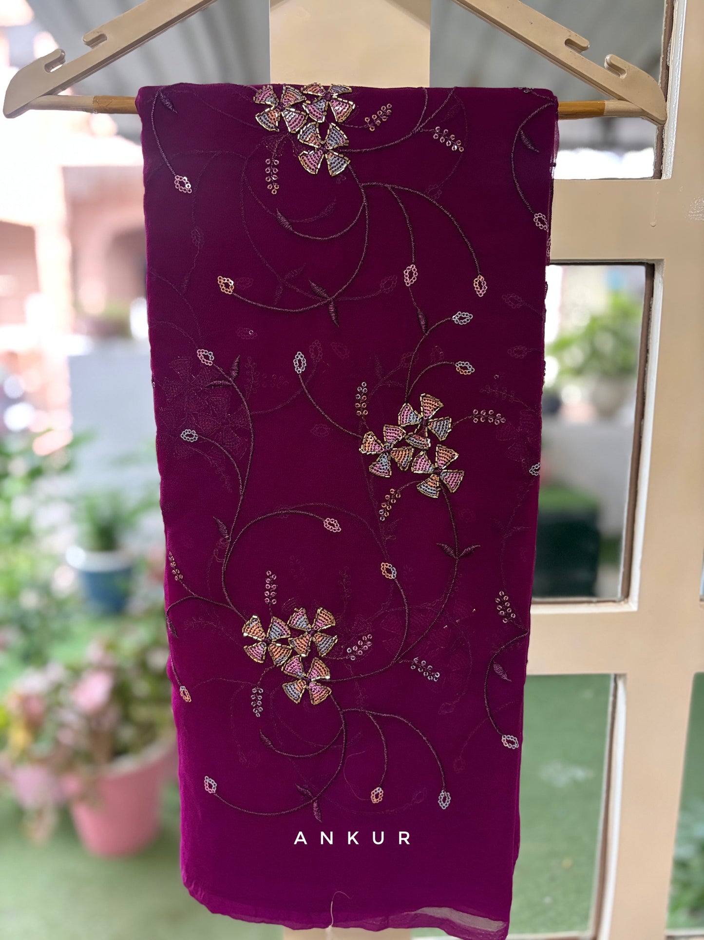 Deep Plum Radiance Suhani