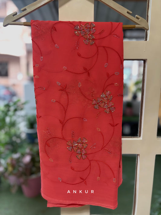 Crimson Red Charm Suhani