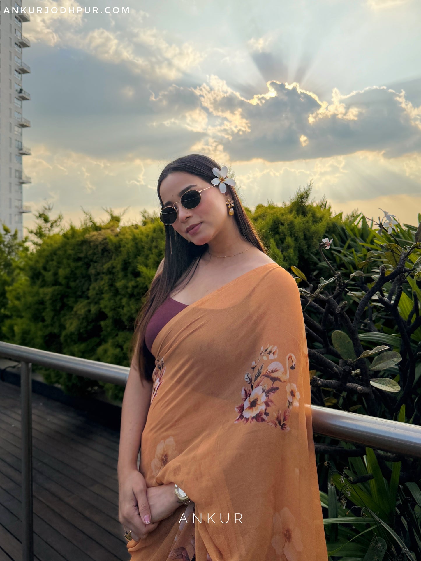 Ruby Flamingo Garden Rajwadi