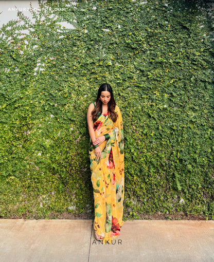 Graceful Blush Rajwadi