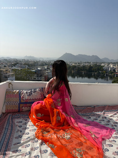 Gulabi Rani to Orange Shaded Yamini 2.0