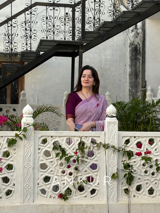 Lavender Peony Dream Mona Beyond Silk