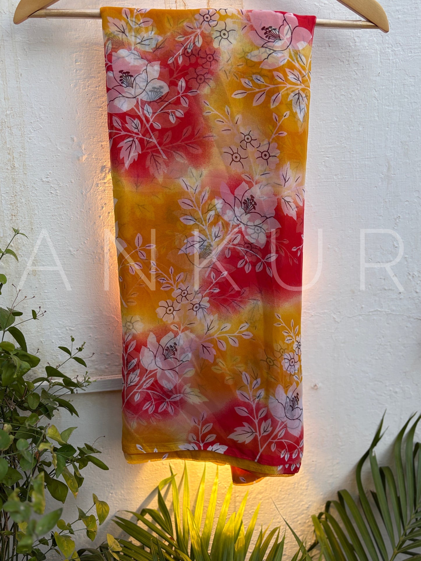 Morning Bloom Design four Flower Print