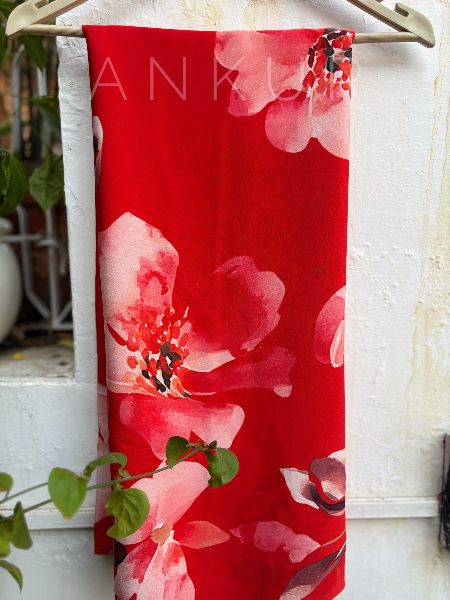 Ruby Floral Radiance Mona Beyond Silk