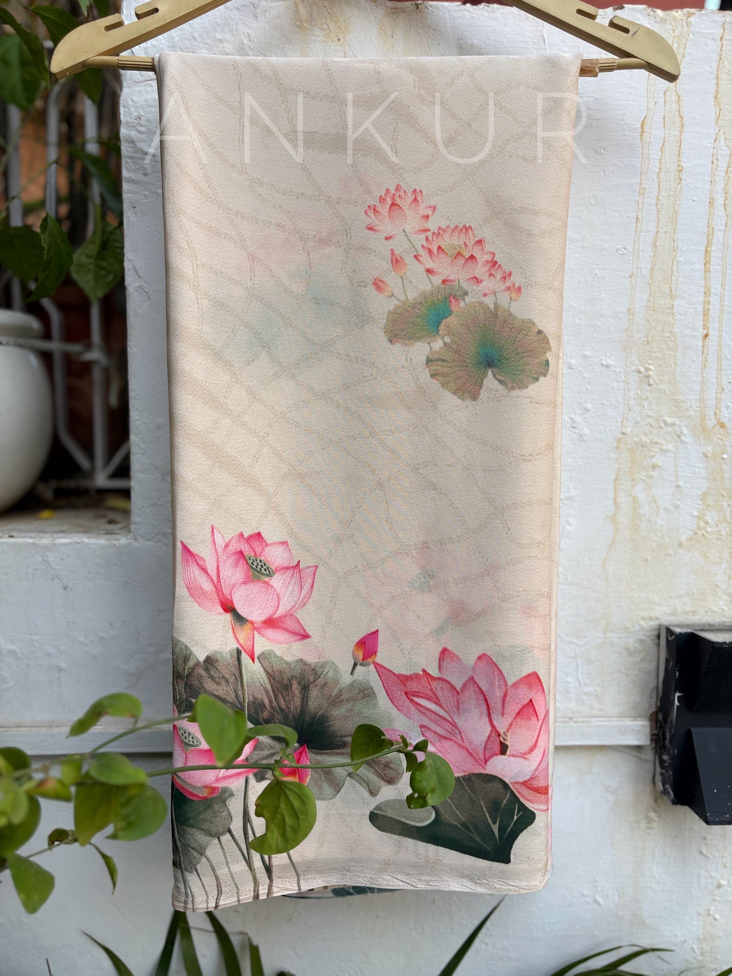 Ivory Lotus Mist Mona Beyond Silk