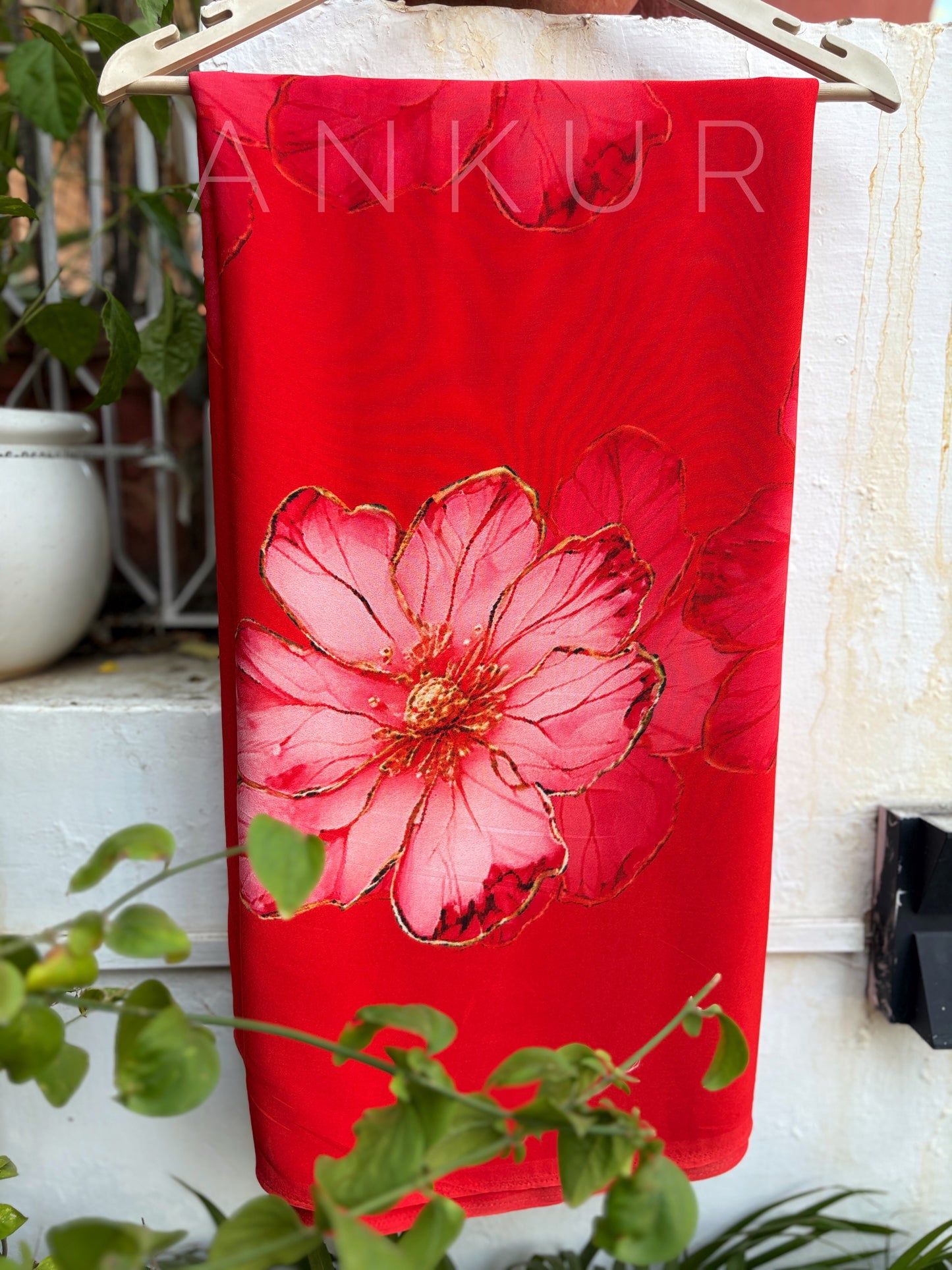 Crimson Dahlia Luxe Mona Beyond Silk
