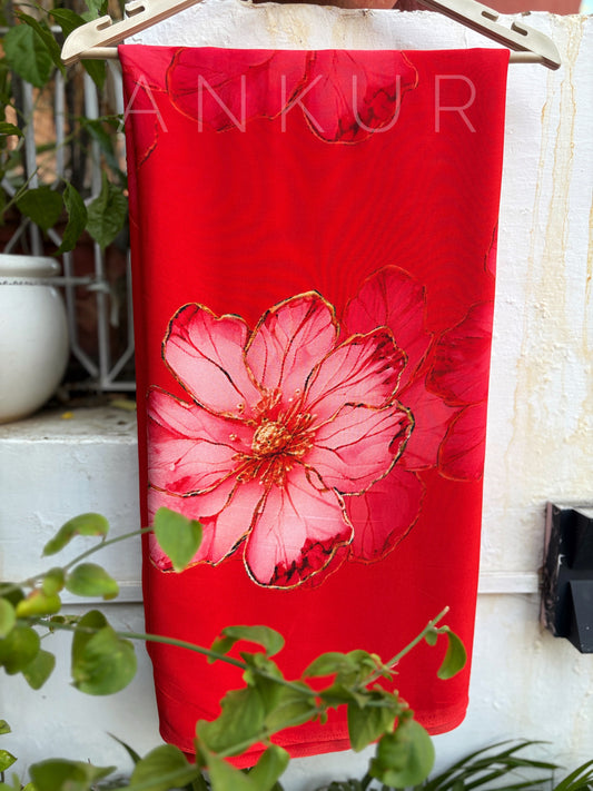 Crimson Dahlia Luxe Mona Beyond Silk