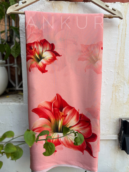 Coral Lily Aura Mona Beyond Silk