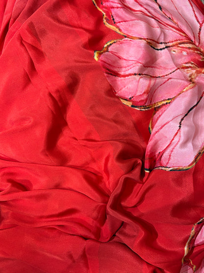 Crimson Dahlia Luxe Mona Beyond Silk
