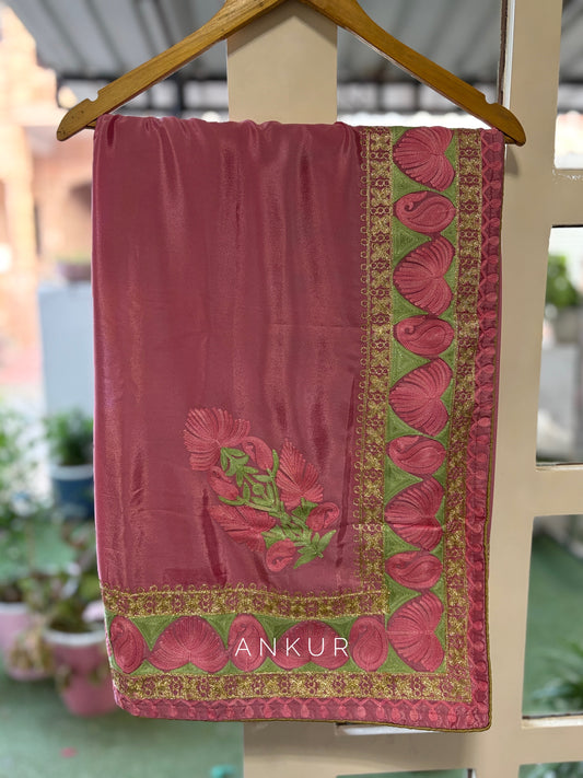 The Onion Pink Kausheya Silk