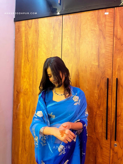 Cloudy Ocean Shaded Yamini 2.0